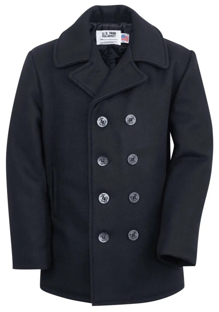 Мужской бушлат Schott Classic Melton Wool Navy Peacoat 740. Бушлат шерсть Schott Classic Melton Wool Navy Pea Coat 740 Black. Schott бушлат us 20. Бушлат 744 Schott Pea Coat.