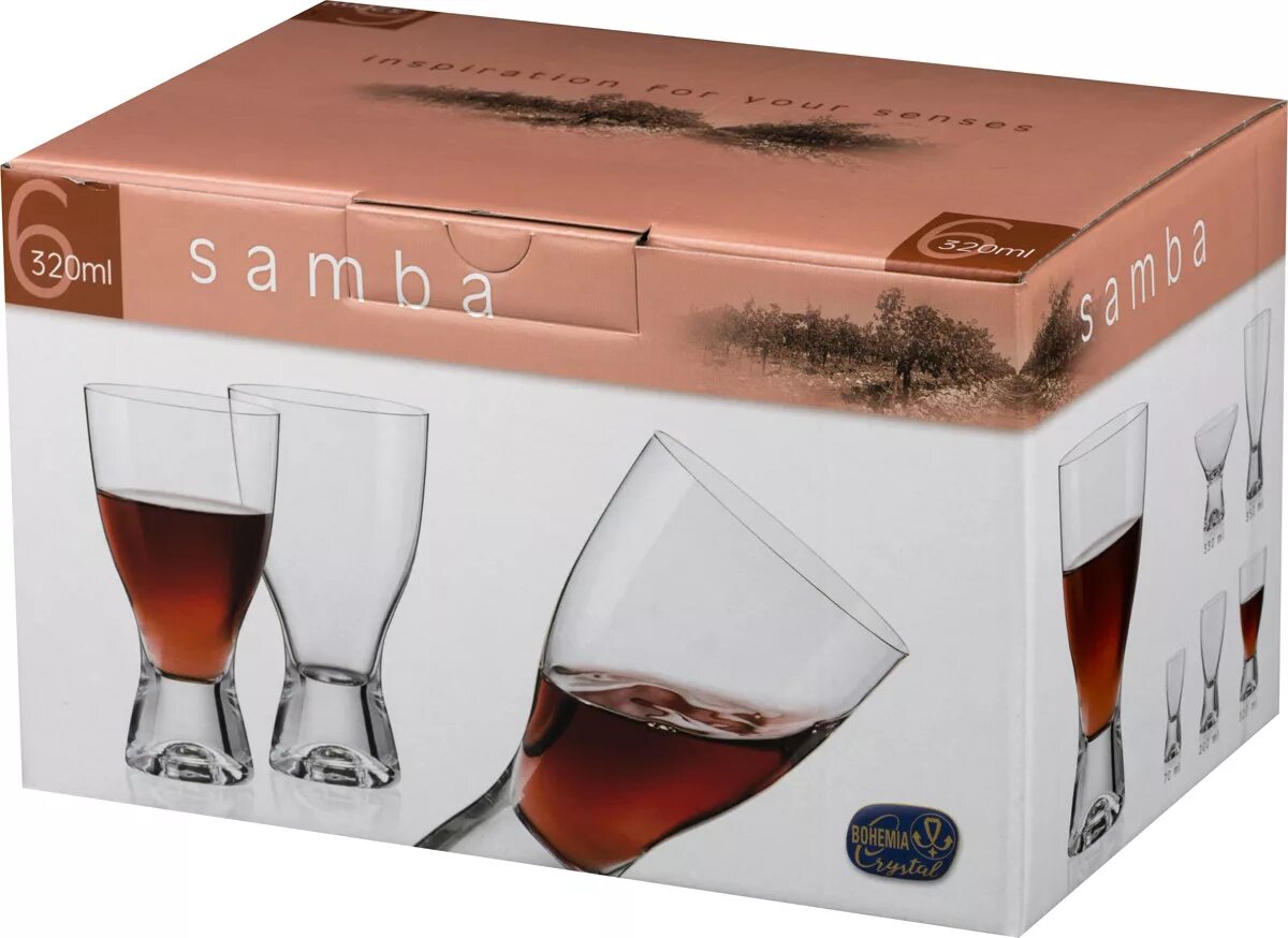 Самбовин. Стаканы "Самба" 320 мл, 6 шт.. Crystalex / Самба стакан для воды 320мл 6 штук. Богемия Самба бокалы. Бокалы Кристалин Самба.