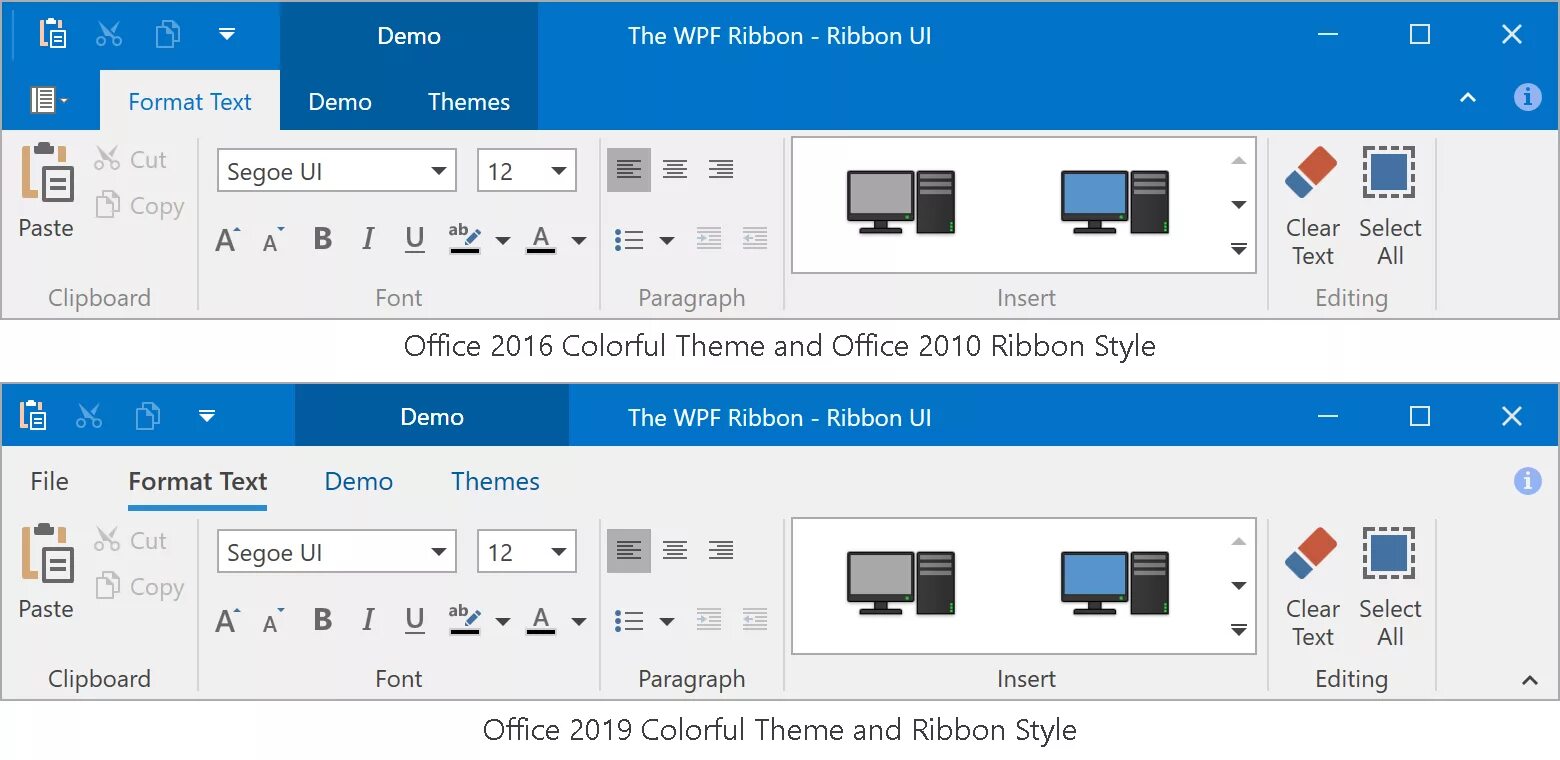 Wpf текст. Ribbon интерфейс. wpf office. ribbon wpf. wpf интерфейс.