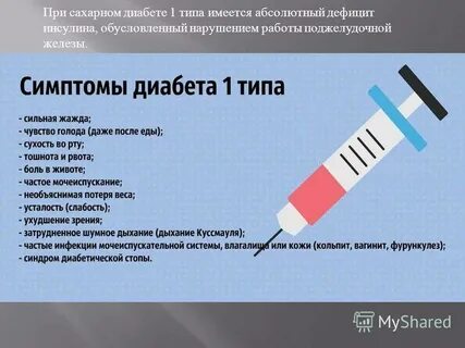 Сахарный диабет 1 протокол
