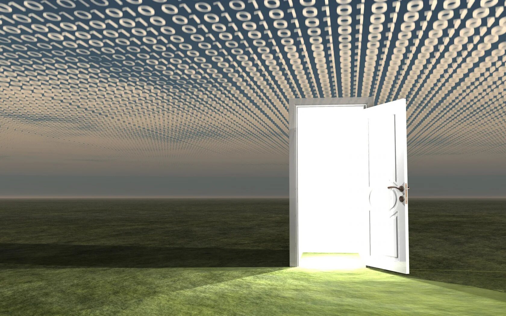 Автоматически открывающиеся двери