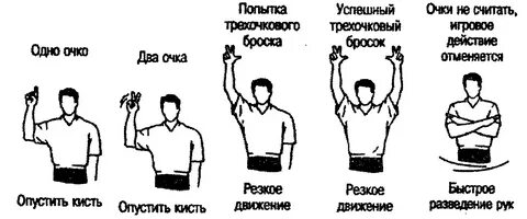 Знаки судьи