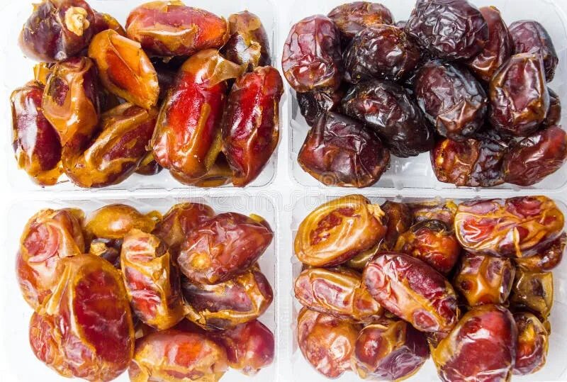 Dates Top view. Lulu Dates. Dates package.