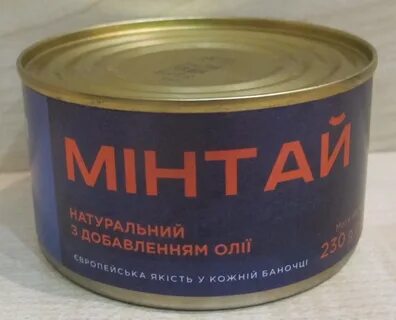 Минтай в банке