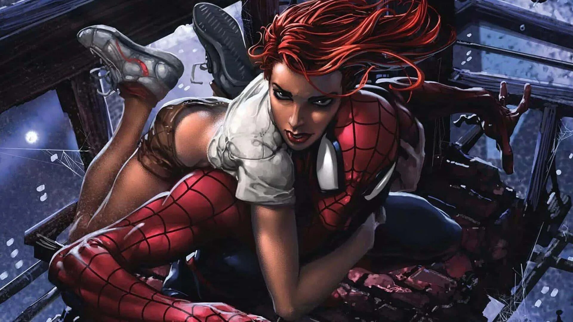Mary jane spider. Mary jane spider
