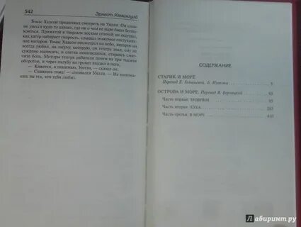 Хемингуэй старик и море содержание