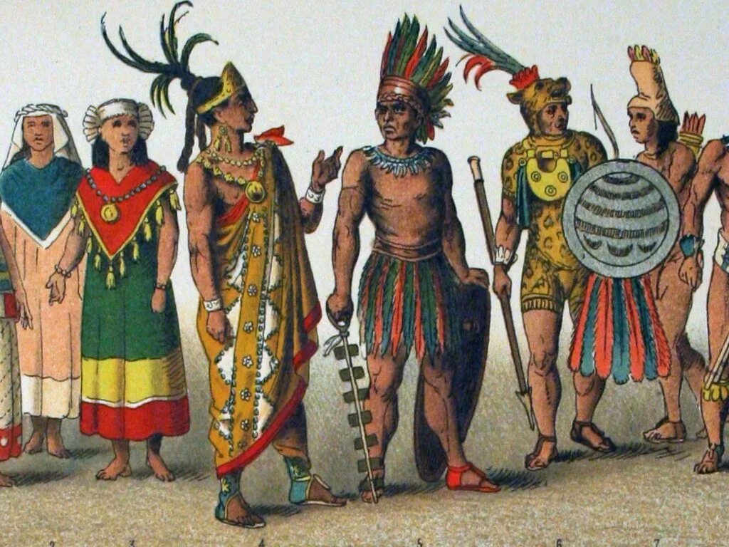 Могучее племя. Одежда инков Майя и ацтеков. Индейцы Ацтеки инки Майя. Майя Ацтеки инки внешность. Племя ацтеков.