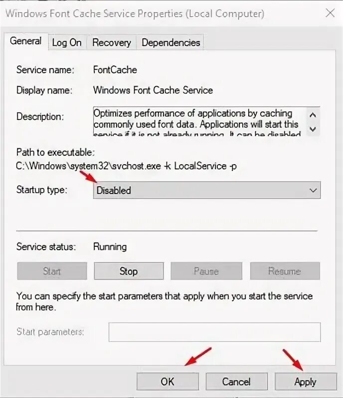 Кэш шрифтов windows. Кэш шрифтов служба windows 11.