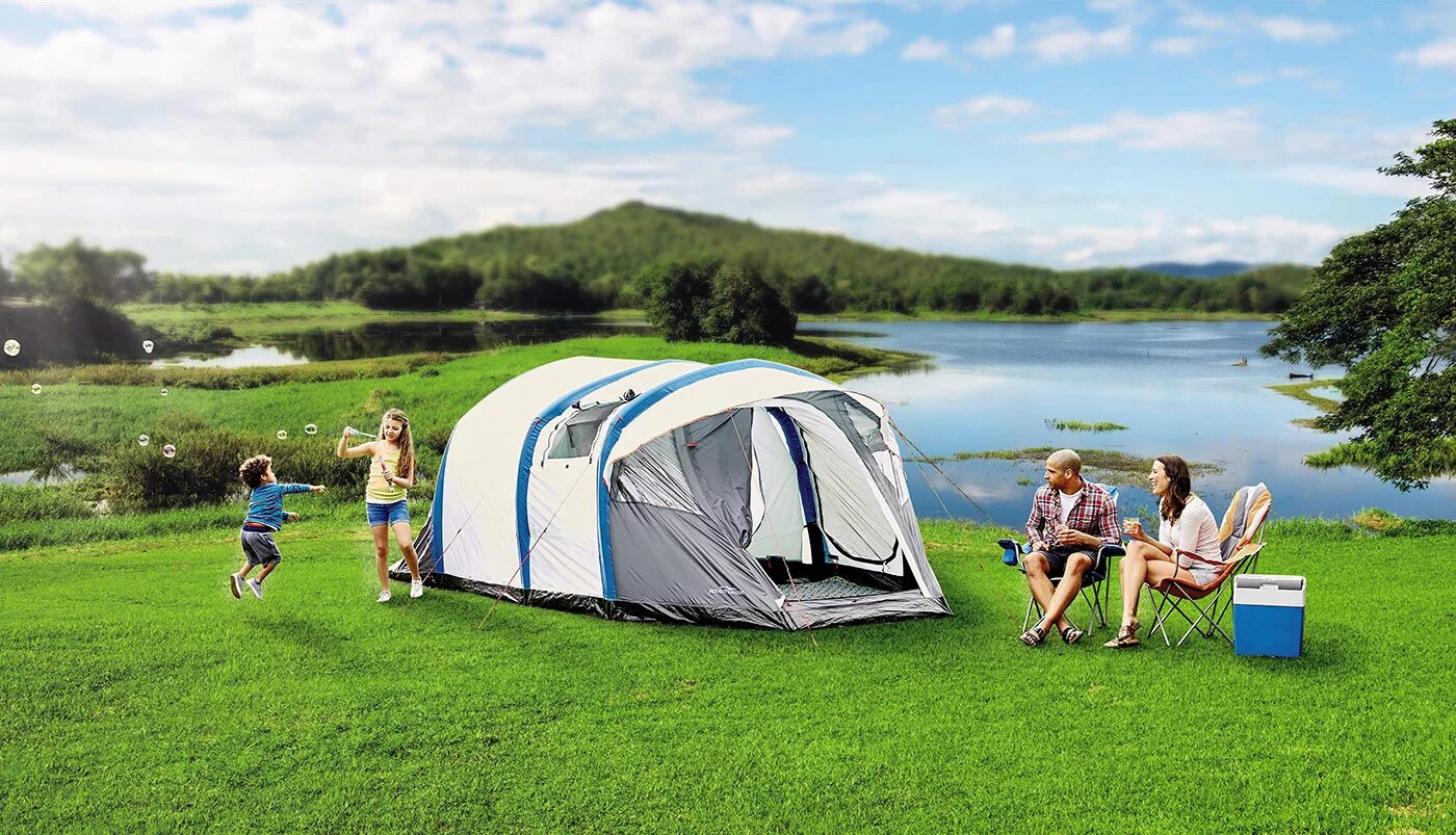 Палатка Coleman Holiday Tent. Outdoor Camping Tent 480*310*210. Кемпинг баннер. Идеи для кемпинга. Outdoor camp