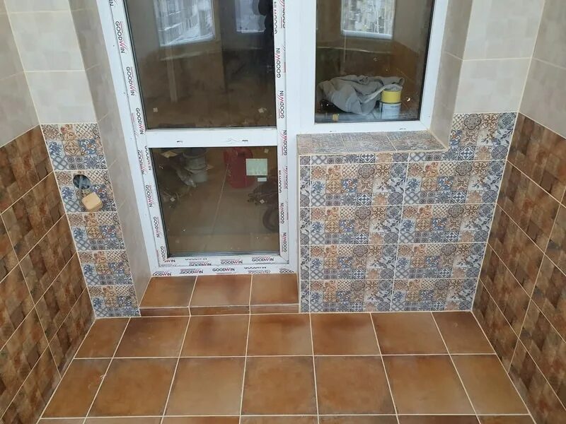 Откосы из плитки - Строй Групп