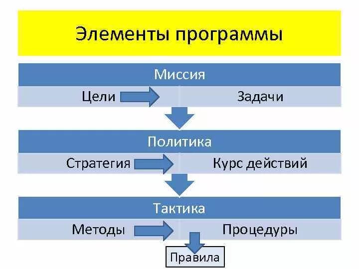 Цель стратегия задачи действия. Миссия стратегия тактика. Цель стратегия тактика. Элементы программы. Видение миссия стратегия тактика.