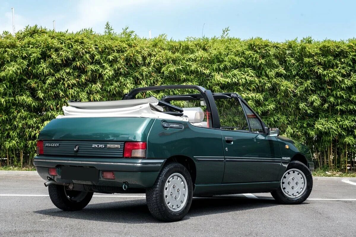 Peugeot 205 Roland GARROS. Peugeot 205 Cabriolet &quot;Roland GARROS. Peugeot 205 Cabrio. Пежо 206 Roland GARROS