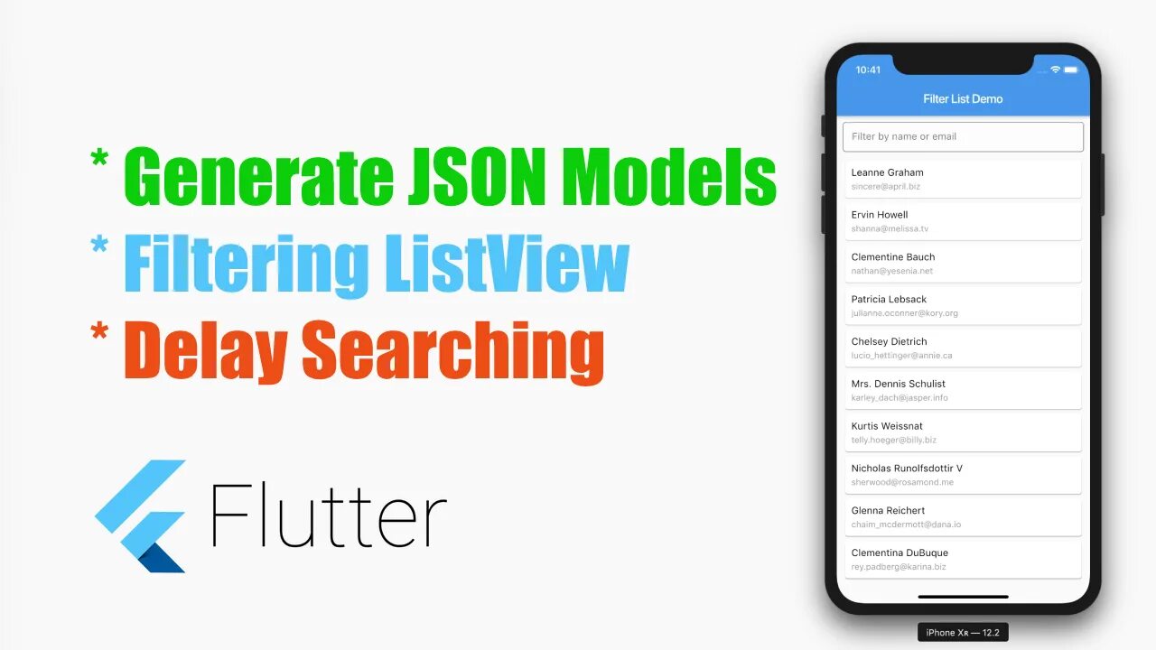 Filters json