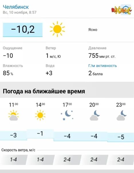 Погода челябинск на 10 день недели