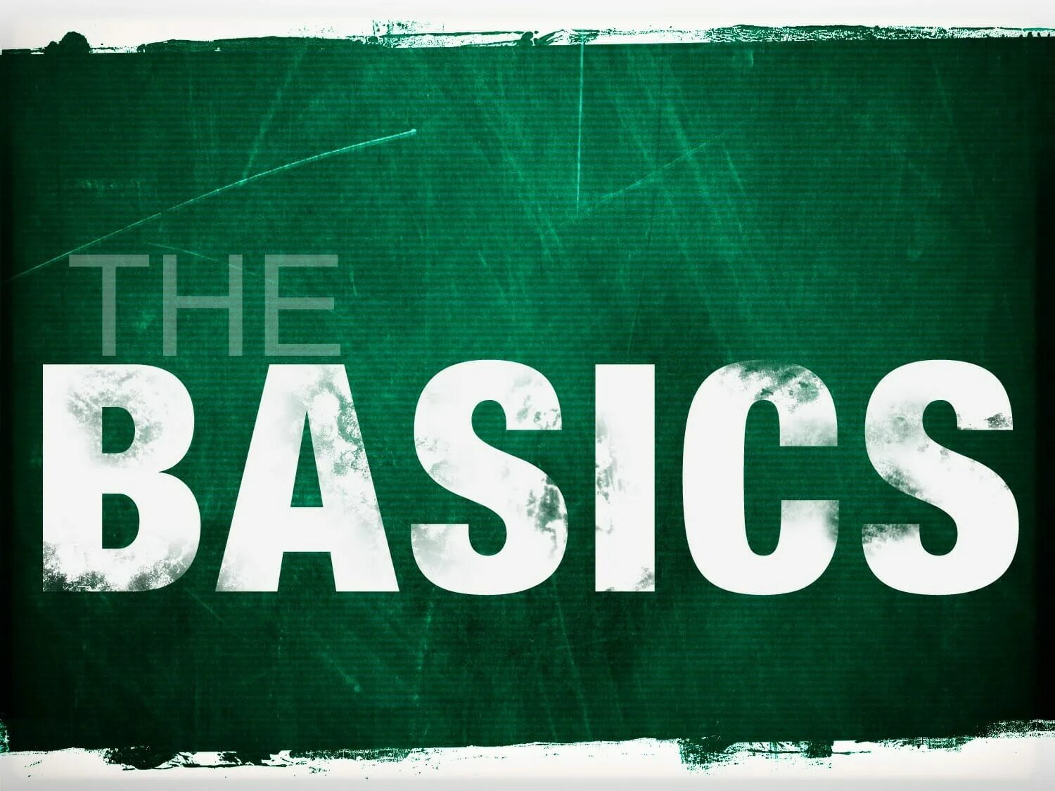 Basics. Go back to Basics. Back Basics. Back to back.