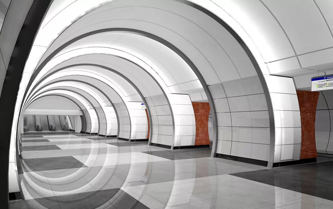 Нова мос. Непостроенные станции московского метрополитена. новые станции московского метро. проект станции фонвизинская. вестибюль станции фонвизинская.