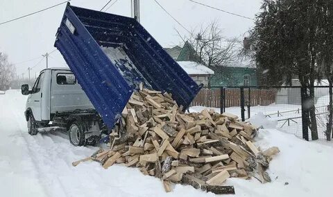 Дрова колотые нижний