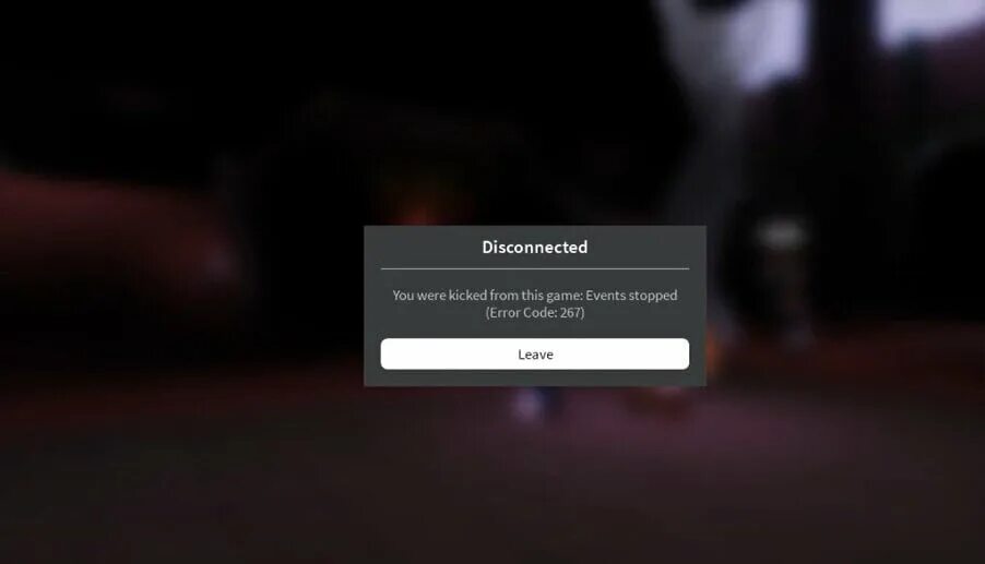 Session error code. Roblox Error code 267. РОБЛОКС ошибка 267. Коды ошибок в РОБЛОКСЕ 267. Ошибка 267 в РОБЛОКСЕ В YBA.