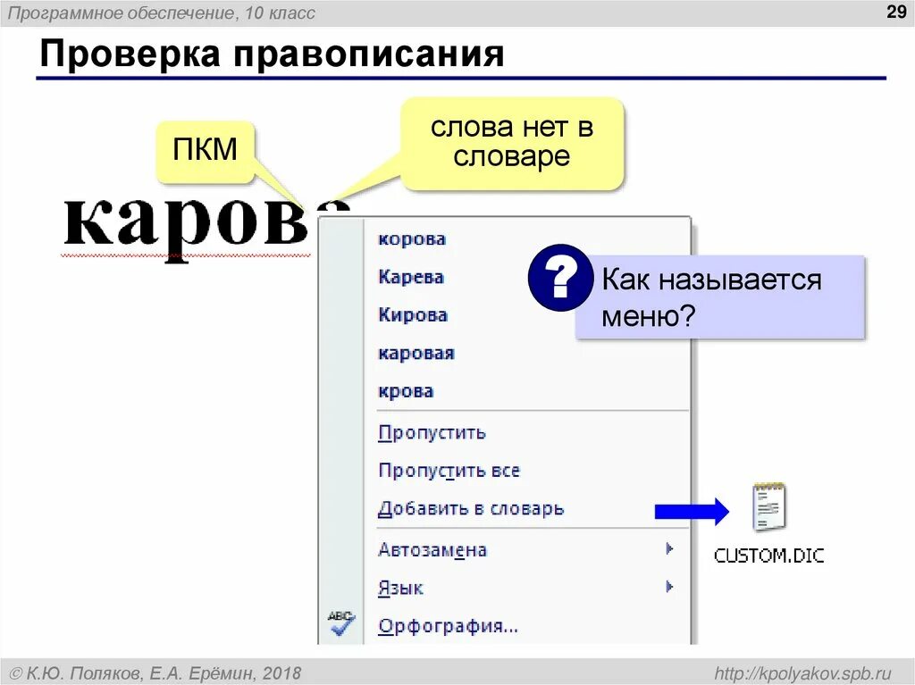Компьютер выполняет программу проверки правописания тип исполнителя. Система проверки правописания. встроенные программы проверки правописания. как проверить правописание в тексте документа. как называются встроенные программы проверки правописания.