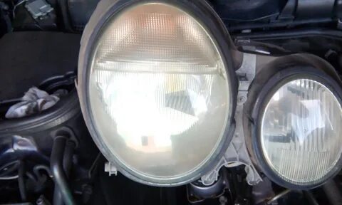 Противотуманка w210