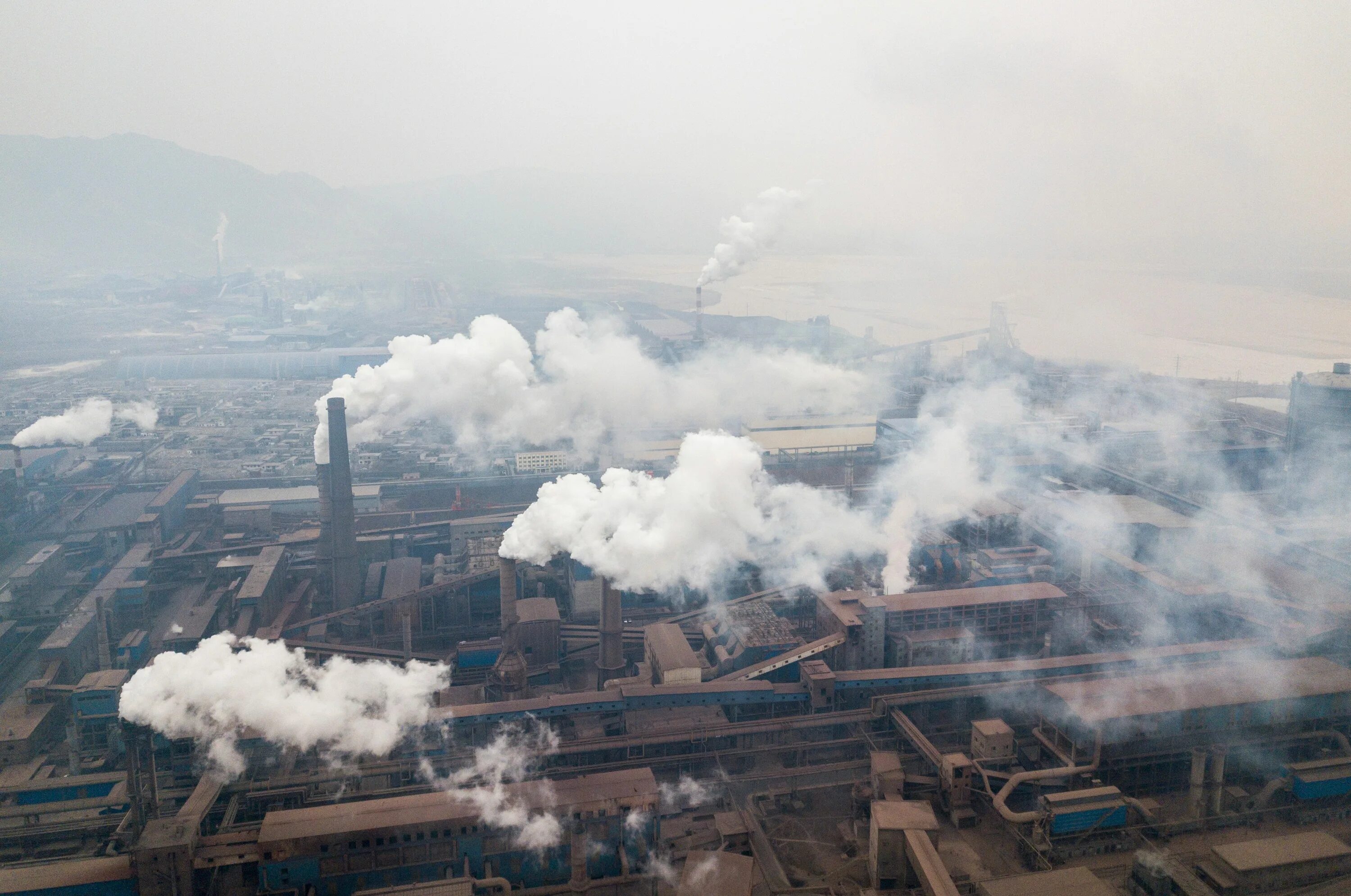 This pollution is gathered in clouds
