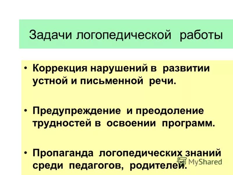 коррекция нарушения устной и письменной речи