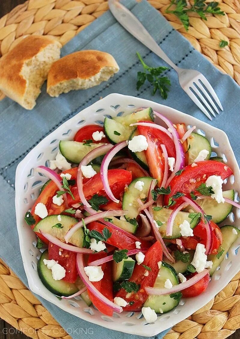 Tomato and onion and