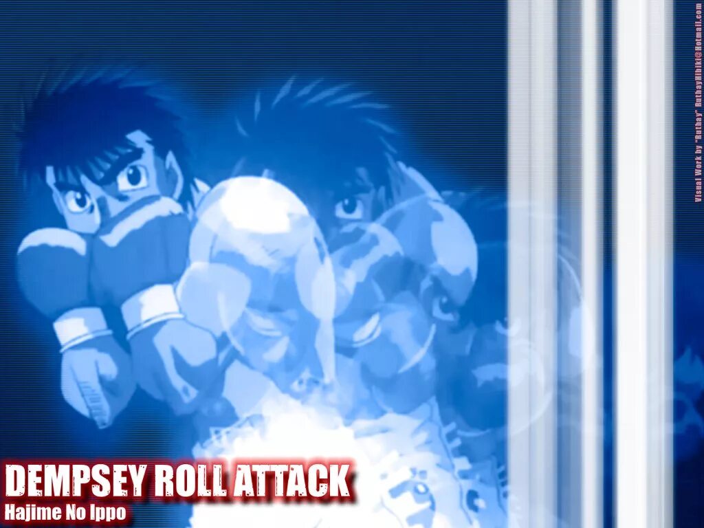Солнышко демпси. Иппо макуноучи демпси. hajime no ippo dempsey roll. иппо демпси ролл. иппо удар демпси.