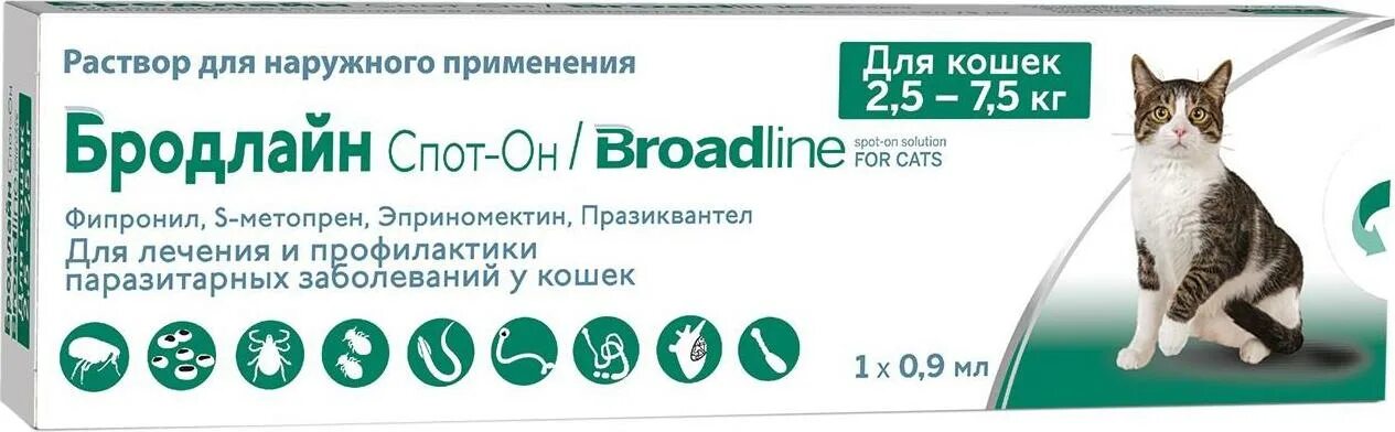 Бродлайн спот-он для кошек 2.5-7.5 кг. Бродлайн капли для кошек. Бродлайн спот он 0,9. Бродлайн спот-он для кошек. Gs для кошек купить