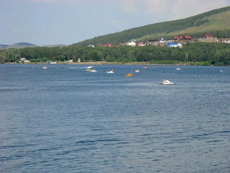 Пляж в Санатории Юбилейный (озеро Банное (Якты-Куль)