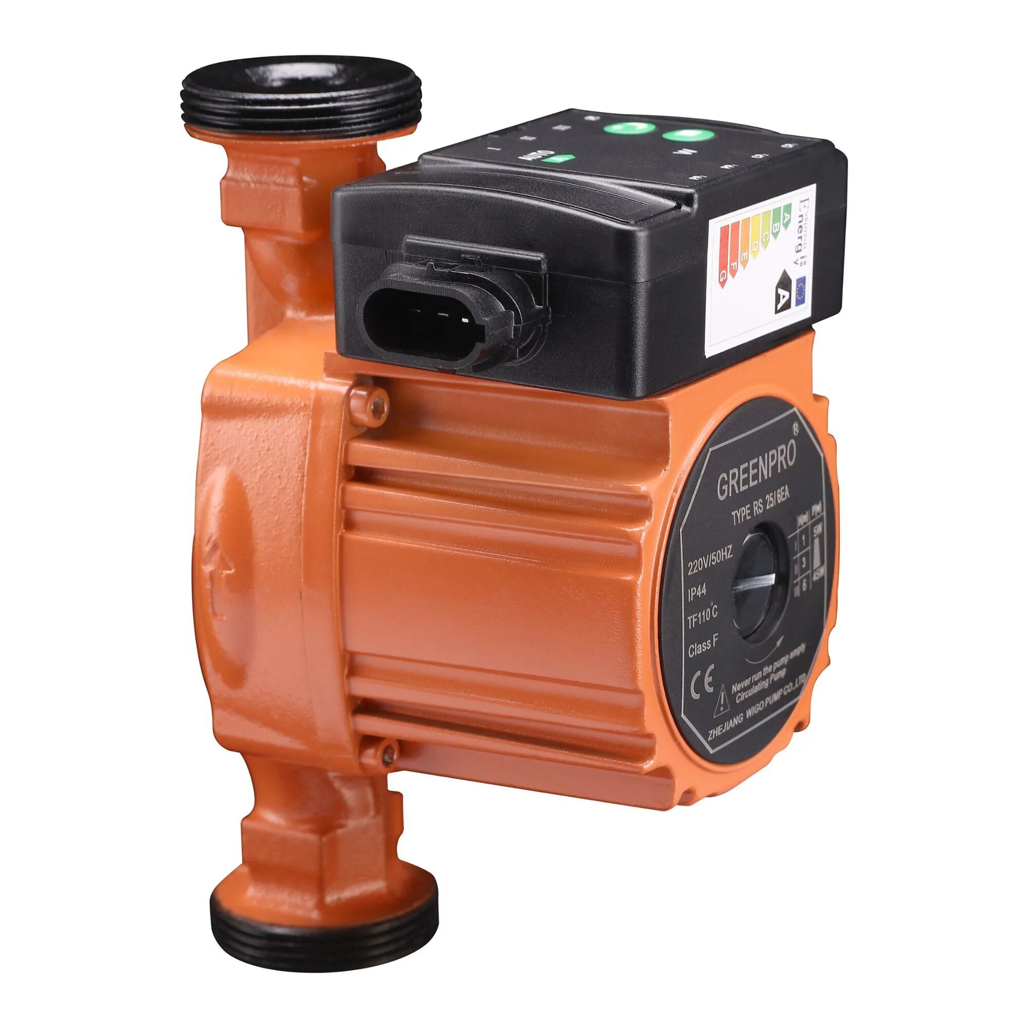 Насос class h. Насос greenpro. zhejiang wigo pump co., ltd&quot;,. насос оранжевый. circulating pump 11kw.