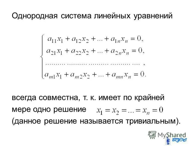 Фундаментальные решения систем линейных. Фундаментальные решения систем линейных