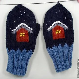 Варежки дома