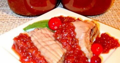 Вкусные соусы к мясу на зиму