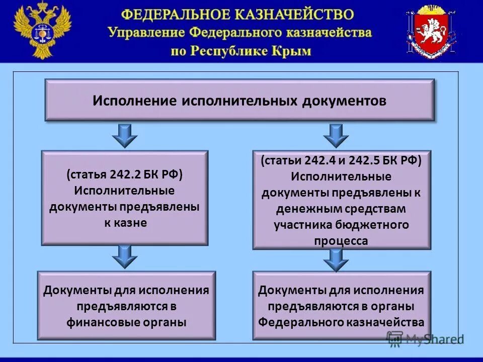 Исполнение исполнительных документов. Обращение взыскания на средства бюджетов бюджетной системы. Исполнительные документы казначейство. Исполнение судебных актов казначейством. Акты федерального казначейства