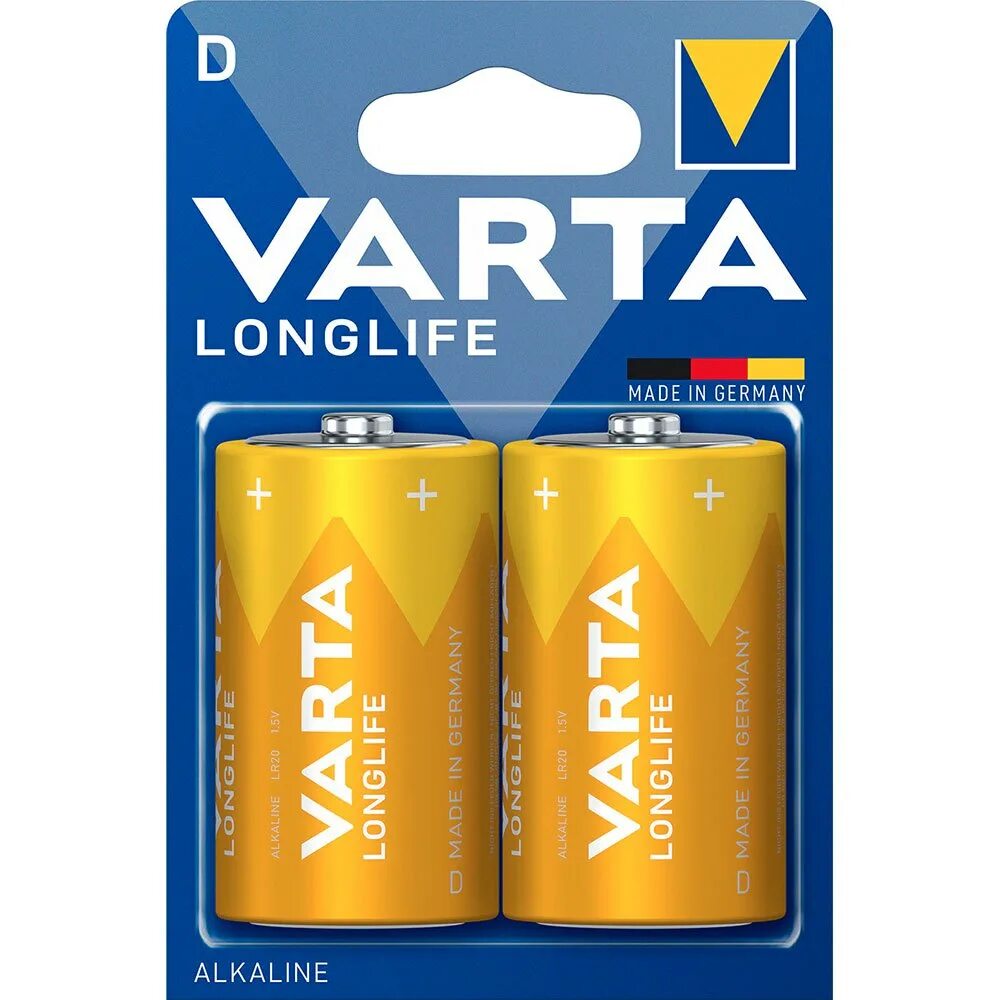 Батарейки varta longlife. Элемент питания Varta Longlife lr20 bl2 Power (High Energy). Батарейка d lr20. Батарейки 04920121412 Varta Longlife Power d bli2. Lr20 Varta Max Power bl2 оригинал 12037.