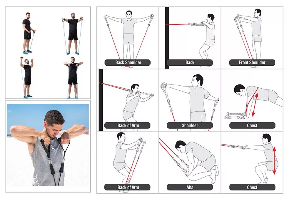 Программа тренировок с резинками для мужчин. Разминка с резиновым жгутом. Тренировка с пружинным эспандером для мужчин. Эспандер для тренировки спины /l1013j/. План тренировок с резинками.