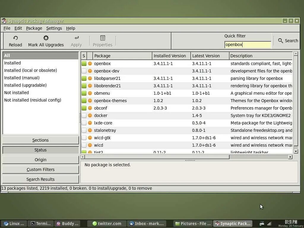 Synaptic linux. Менеджер пакетов synaptic. Synaptic Ubuntu. Пакетные менеджеры Linux.