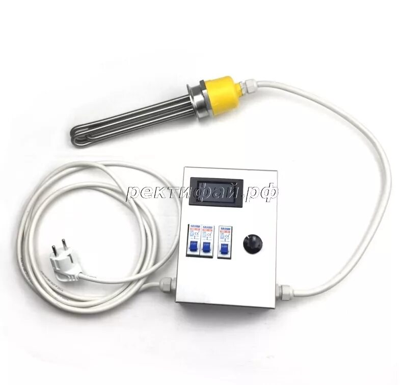 Тэн 3,75 квт с блоком управления (под кламп 2"). С регулятором мощности под кламп 2". Тэн термиком черный. Тэн ariston 1. Тэн с клампом 2 дюйма.