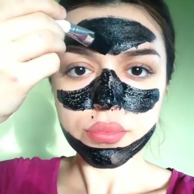 Как делать маску из угля