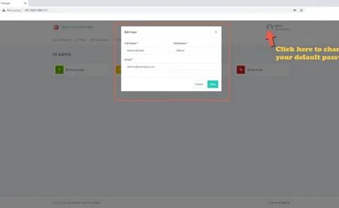 Nginx setting