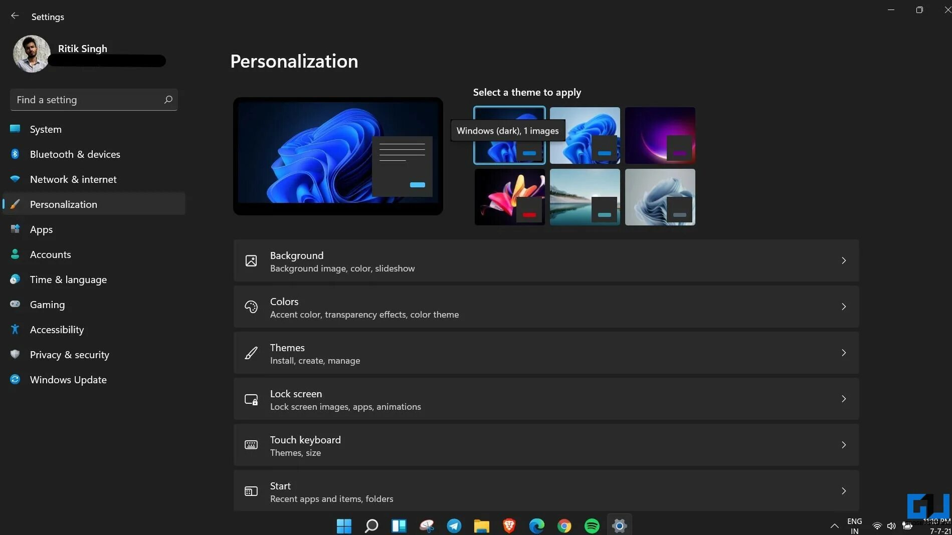 Как включить темную тему виндовс. Windows 11 dark theme. windows 11 темная тема. виндовс 11 темный режим. windows 11 pro темная тема.