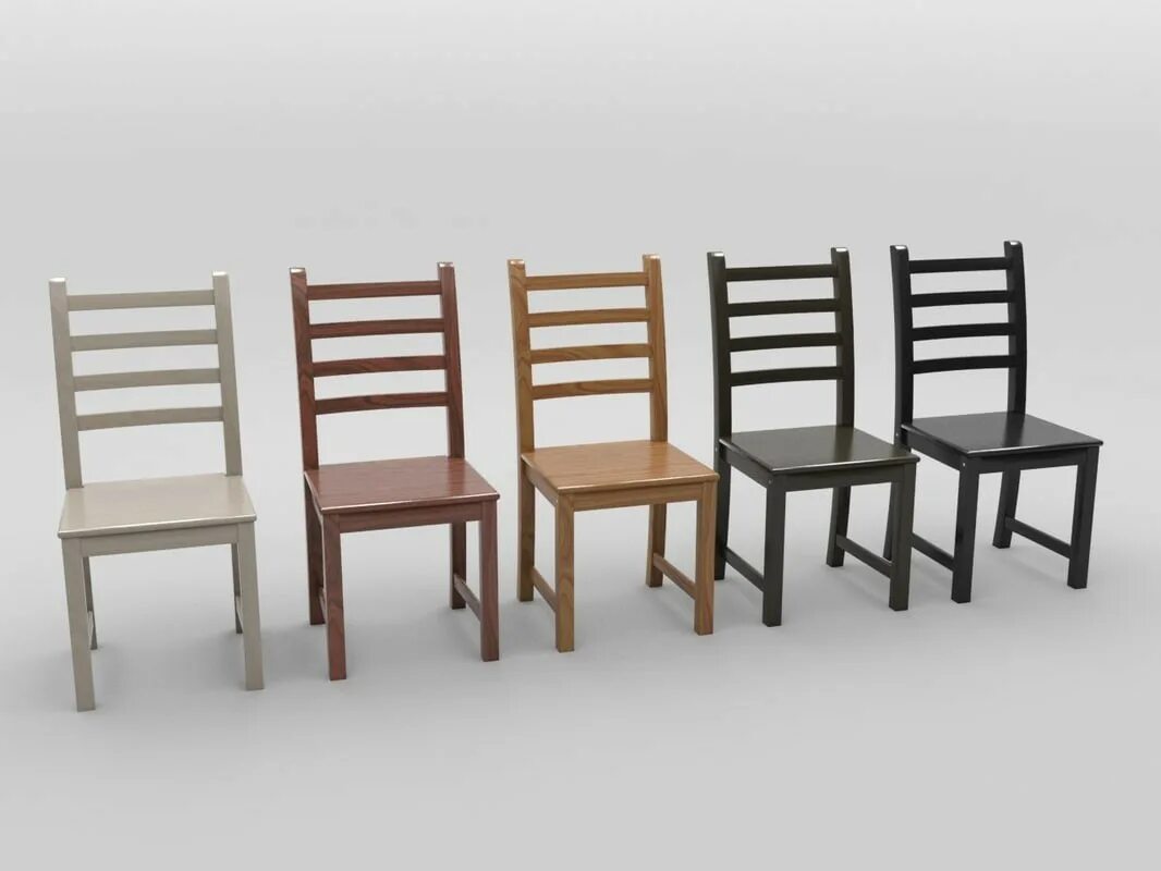 Четверо стульев. СТМ 05 стул. Пустой стул. Модели деревянных стульев. Много стульев.