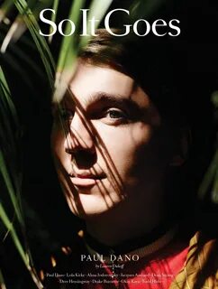 PAUL DANO / SO IT GOES - Sissy Chacon.