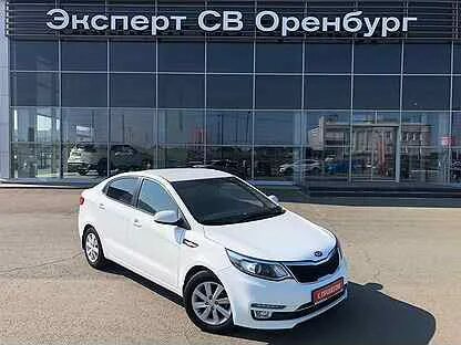 Купить рио оренбург. Kia Rio 2017 1.6 at белый хэтчбек.