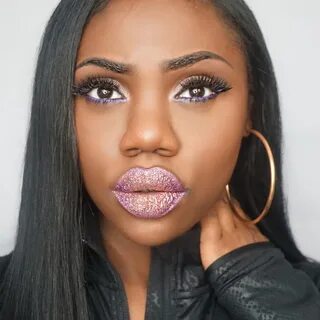 Brown lips