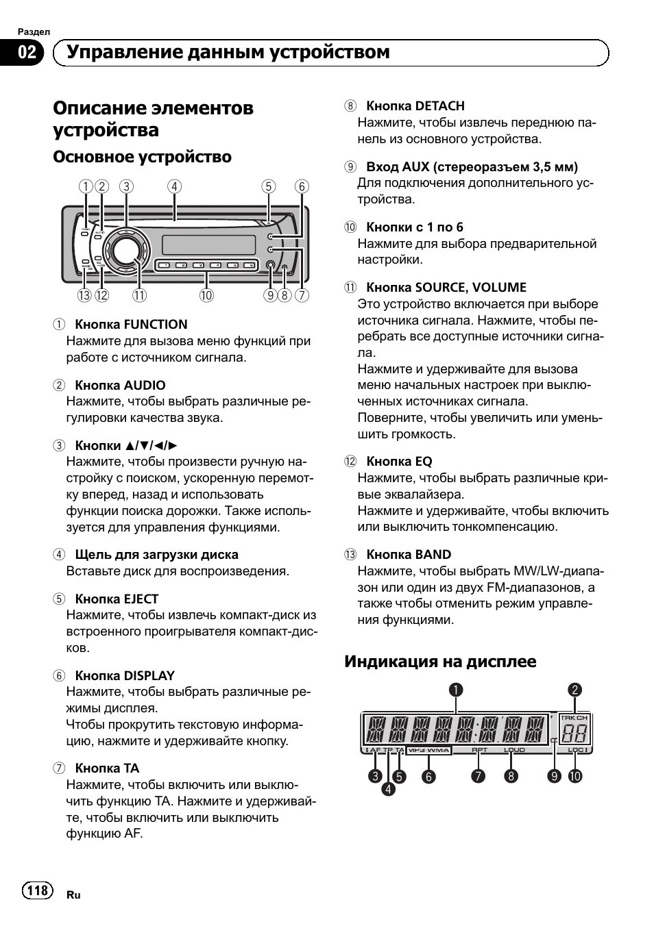 Автомагнитола руководство