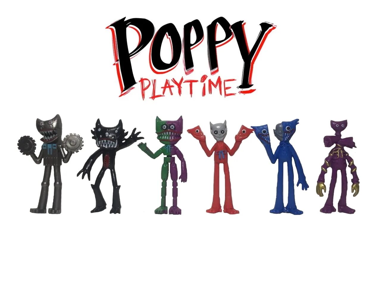 Store poppy playtime. Поппи Плейтайм. Хагги Вагги из игры Poppy Playtime. Поппи Плейтайм персонажи. Фигурки Поппи плей тайм.