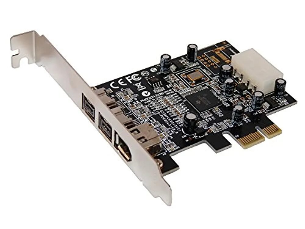 Express controller. Pci express firewire контроллер. pci firewire texas instruments. firewire 800 (ieee1394b. pci express 3-портовая карта видеозахвата firewire 1394b и 1394a pcie 1.1 x1 card ti xio2213b.