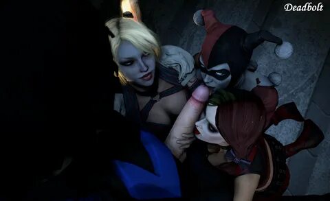 Slideshow harley quinn arkham nude.